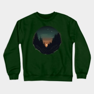 Go Outside, wander but not the lost, hiking Crewneck Sweatshirt